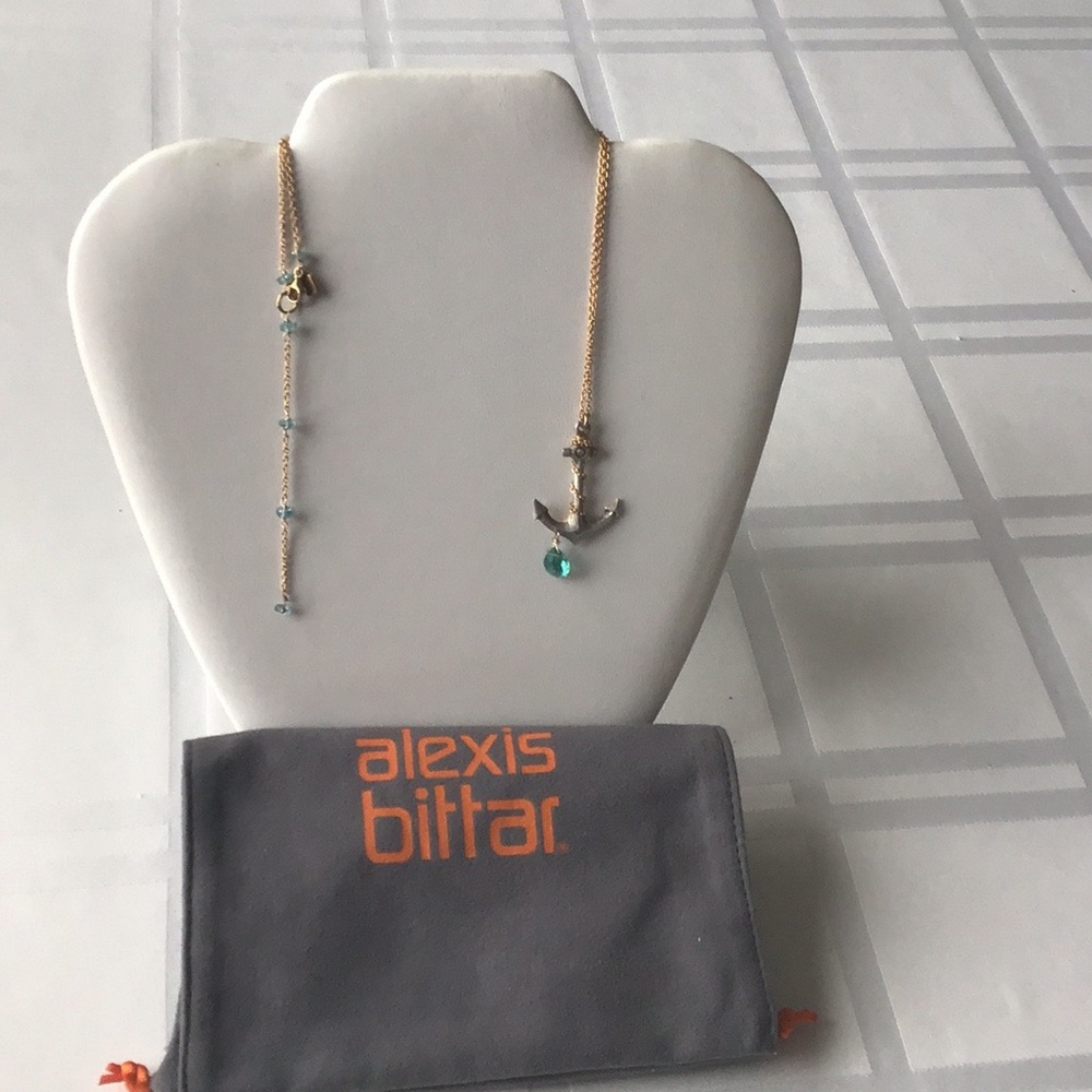 Alexis Bittar Anchor necklace